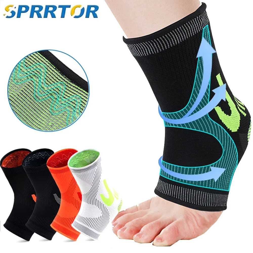 Ankle Brace Sock - 1Pcs Penyangga Pergelangan Kaki Kompresi, Penyangga