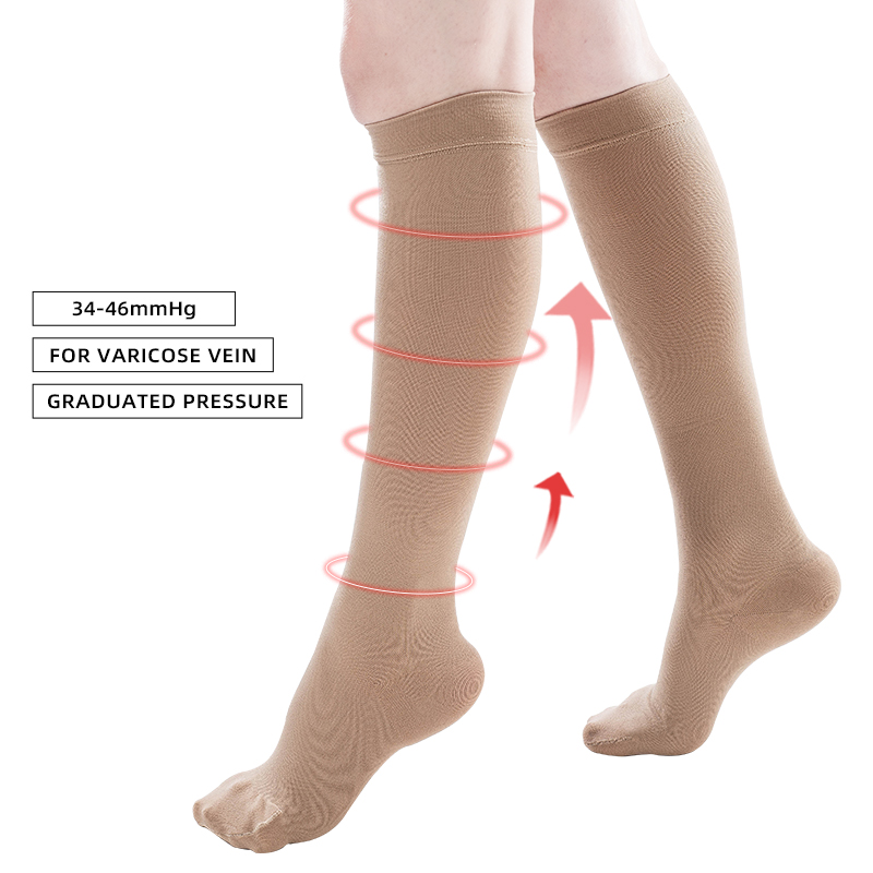 Compression Sleeve Calf - Stoking Kompresi Medis Ujung Tertutup 34-46mmHg