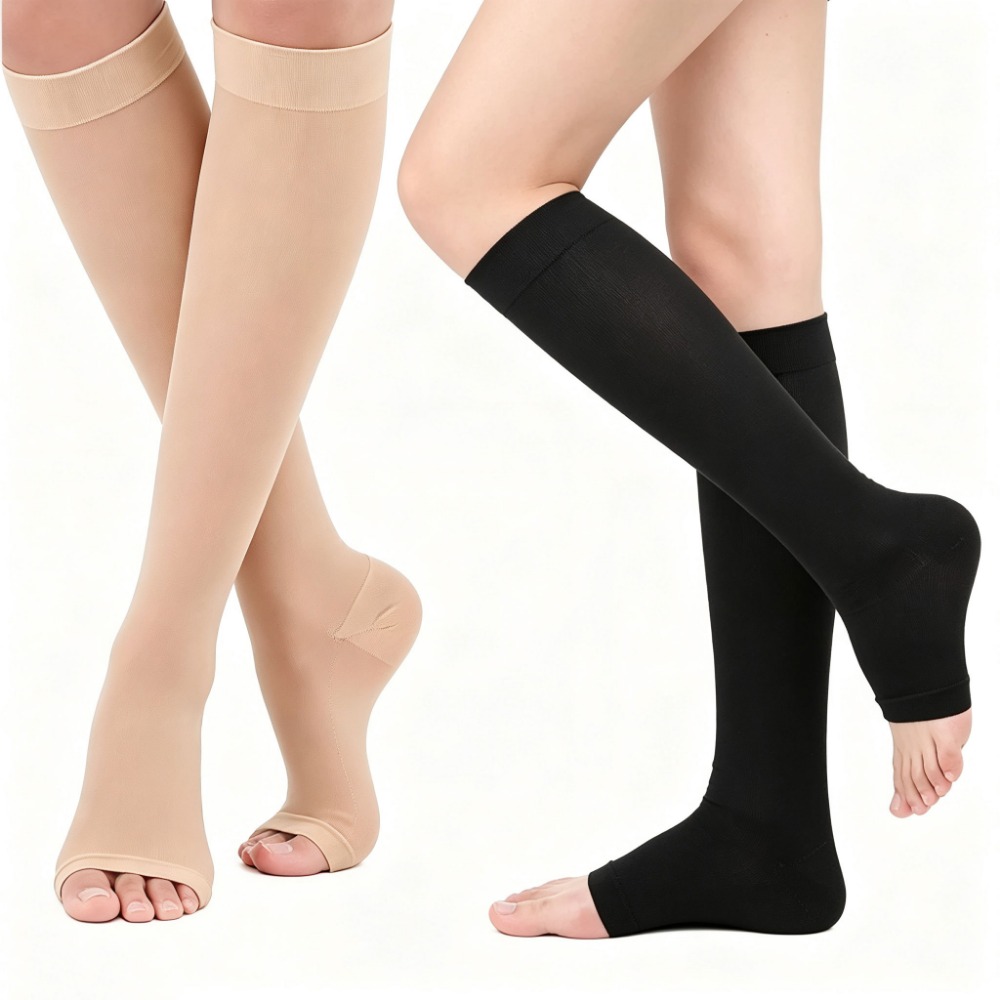 Compression Sock Medical - Kaus Kaki Kompresi Tanpa Jari Penyangga