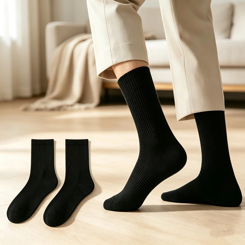 Athletic Sock Cushion - 2 Pasang Kaus Kaki Olahraga untuk