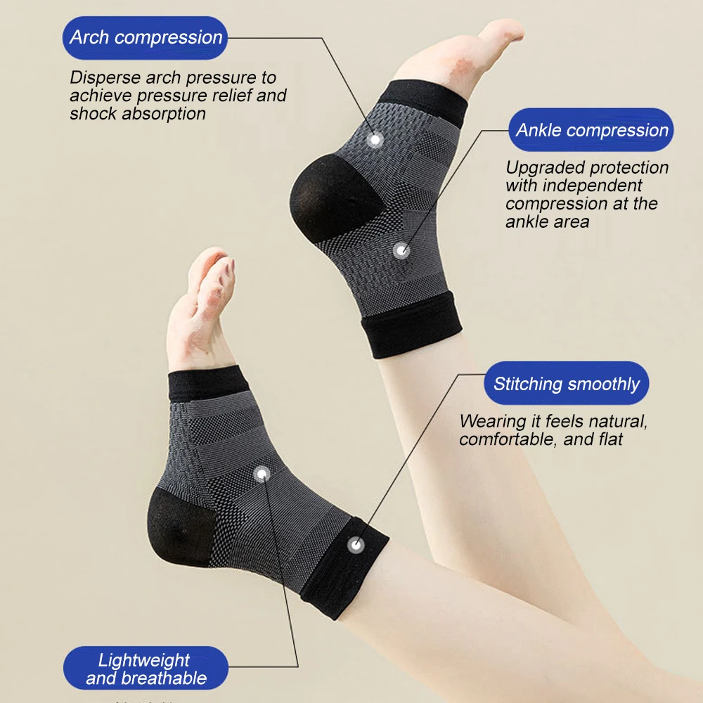 1 Pasang Kaus Kaki Kompresi Uj - Ankle Brace Sock ulasan dan harga