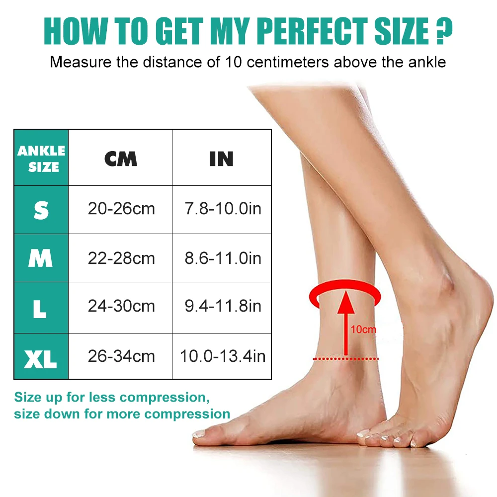 1 Pasang Kaus Kaki Kompresi Uj - Ankle Brace Sock ulasan dan harga