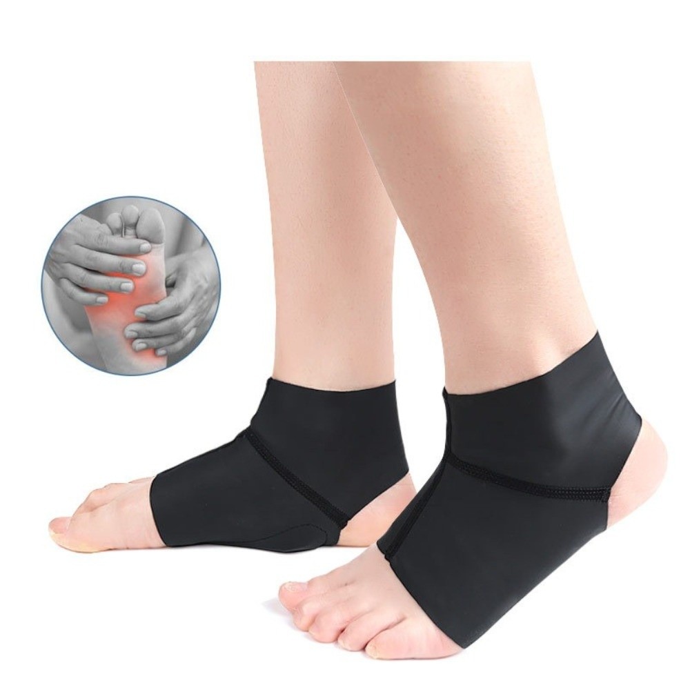 1 Pasang Alas Kaki Gel dengan  - Ankle Brace Sock ulasan dan harga