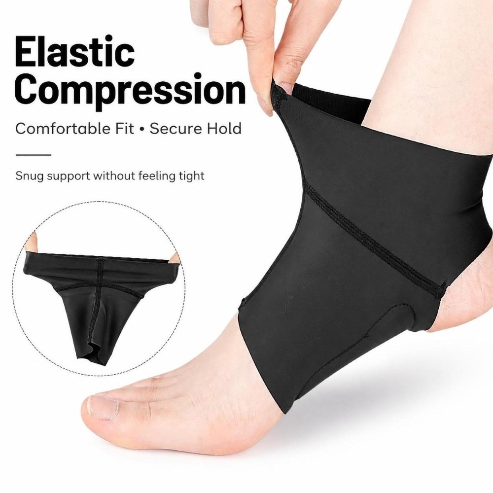 1 Pasang Alas Kaki Gel dengan  - Ankle Brace Sock ulasan dan harga