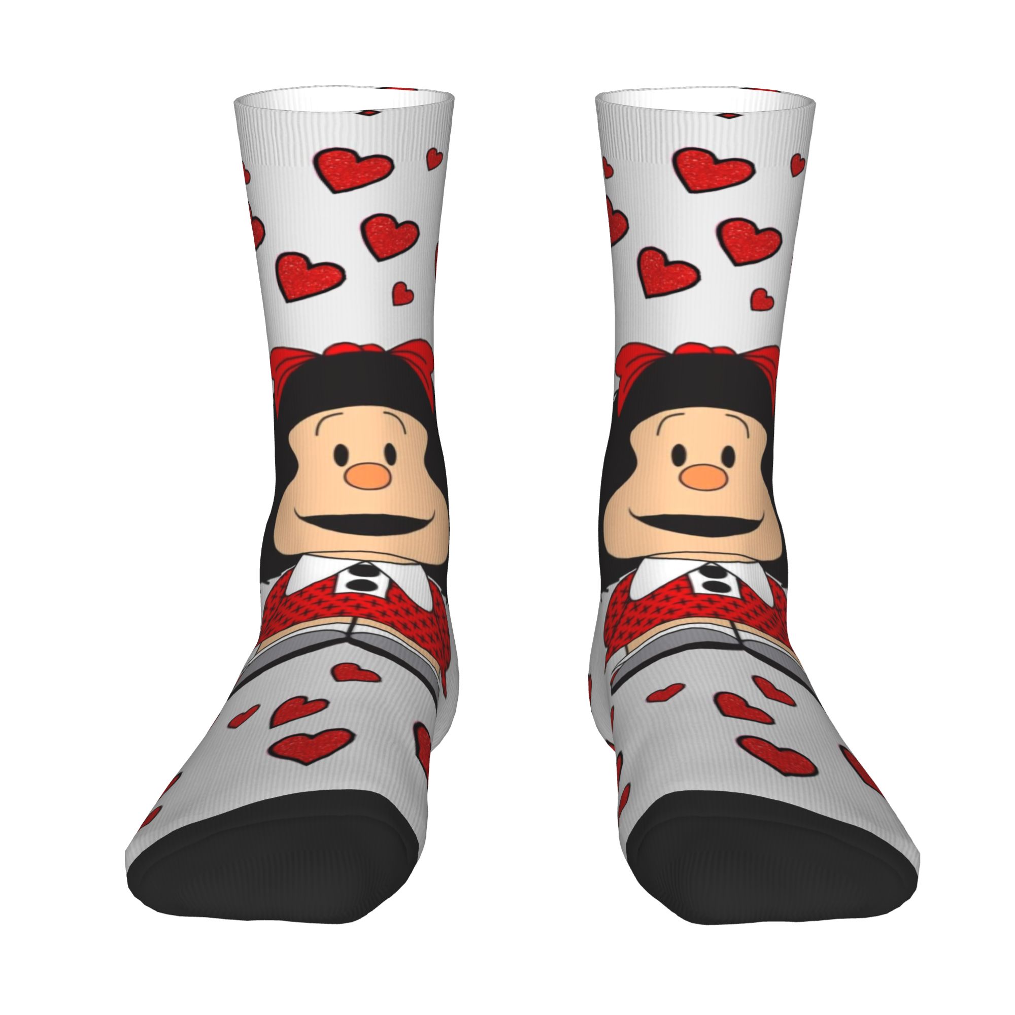 Kaos Kaki Custom Humor M-Mafal - Dress Sock Men ulasan dan harga