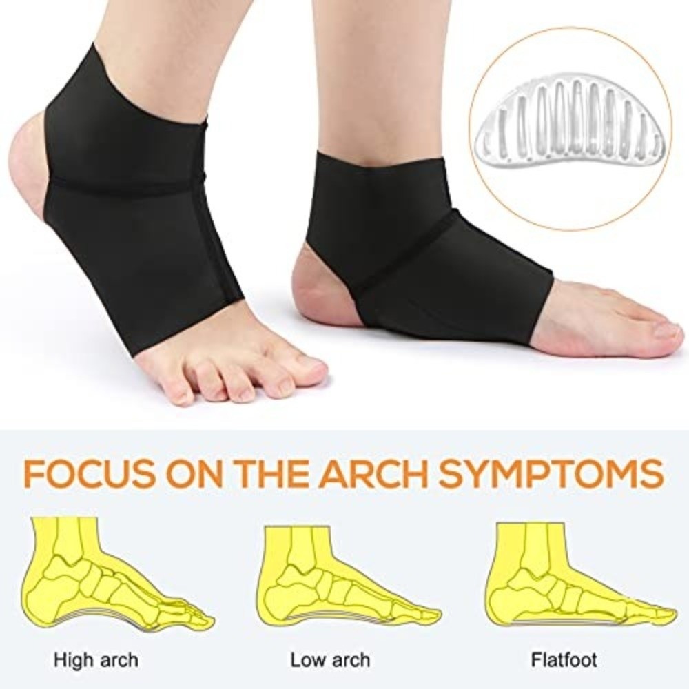 1 Pasang Alas Kaki Gel dengan  - Ankle Brace Sock ulasan dan harga