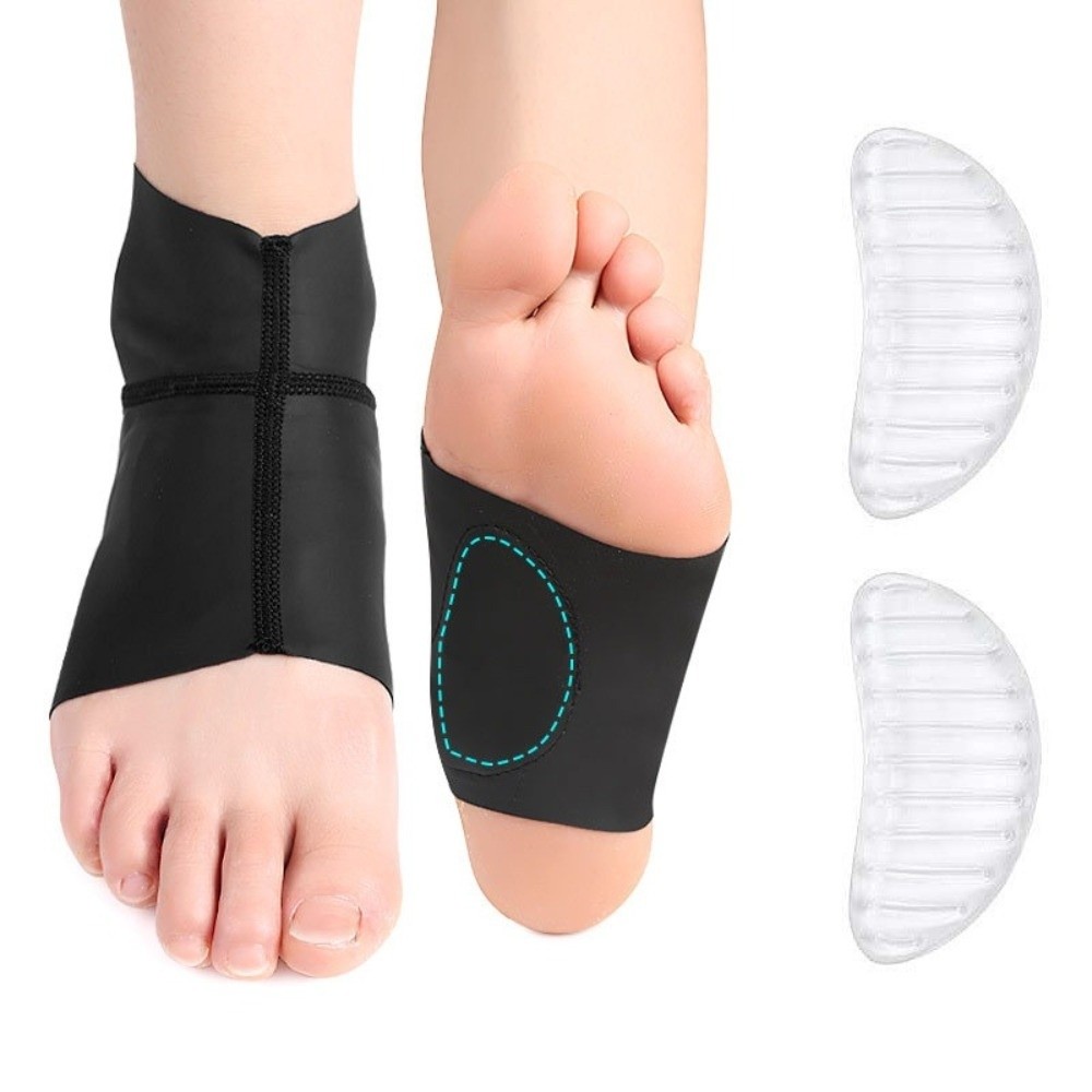 1 Pasang Alas Kaki Gel dengan  - Ankle Brace Sock ulasan dan harga