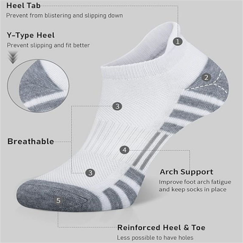 6/12 Pasang Kaus Kaki Lari Atl - Ankle Sock Low Cut ulasan dan harga