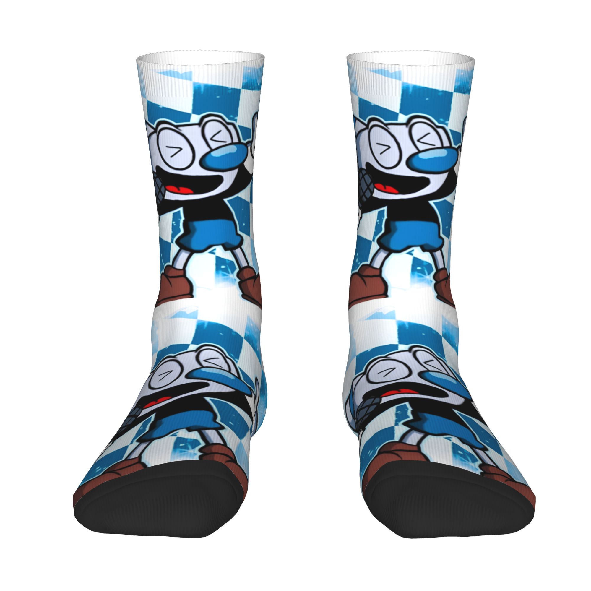 Kaos Kaki Pria Custom Cuphead  - Dress Sock Men ulasan dan harga