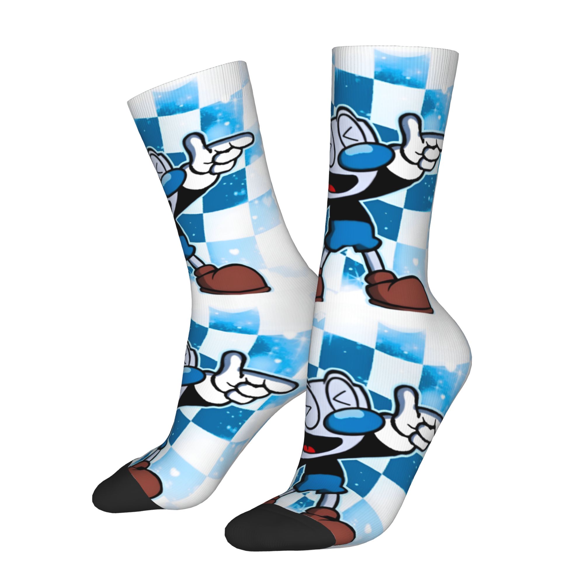 Kaos Kaki Pria Custom Cuphead  - Dress Sock Men ulasan dan harga
