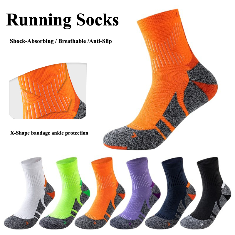 Kaus Kaki Lari Maraton Profesi - Athletic Sock Cushion ulasan dan harga